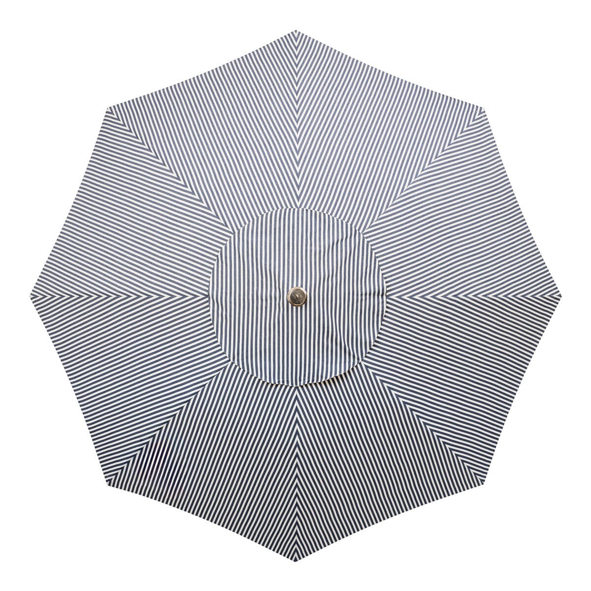 The Club Umbrella - Lauren's Navy Stripe