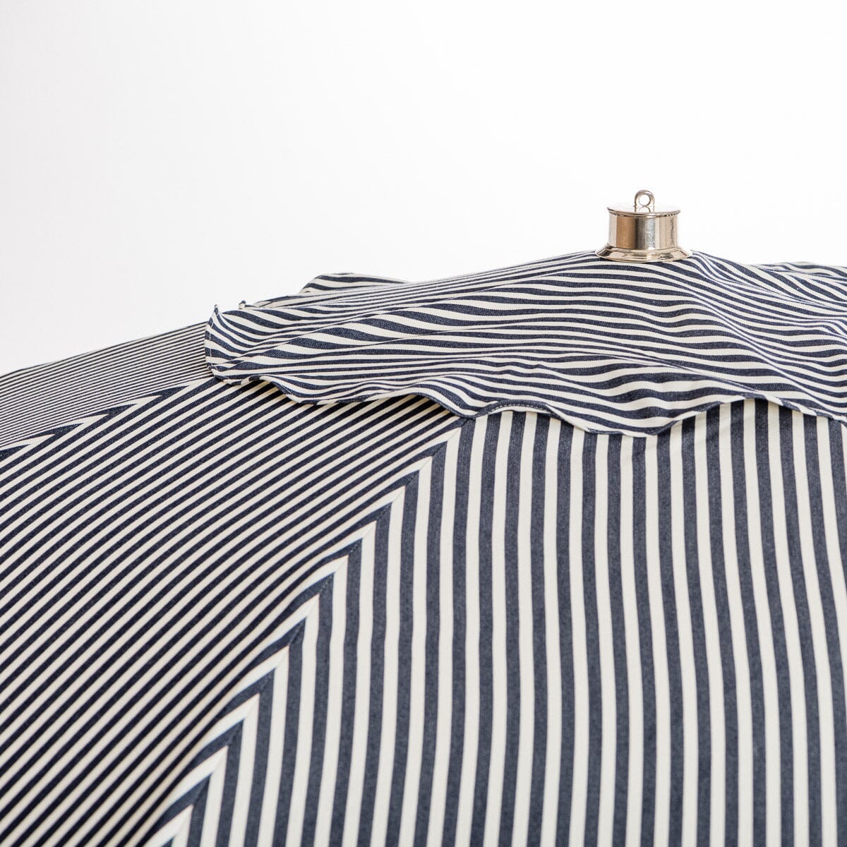 The Club Umbrella - Lauren's Navy Stripe