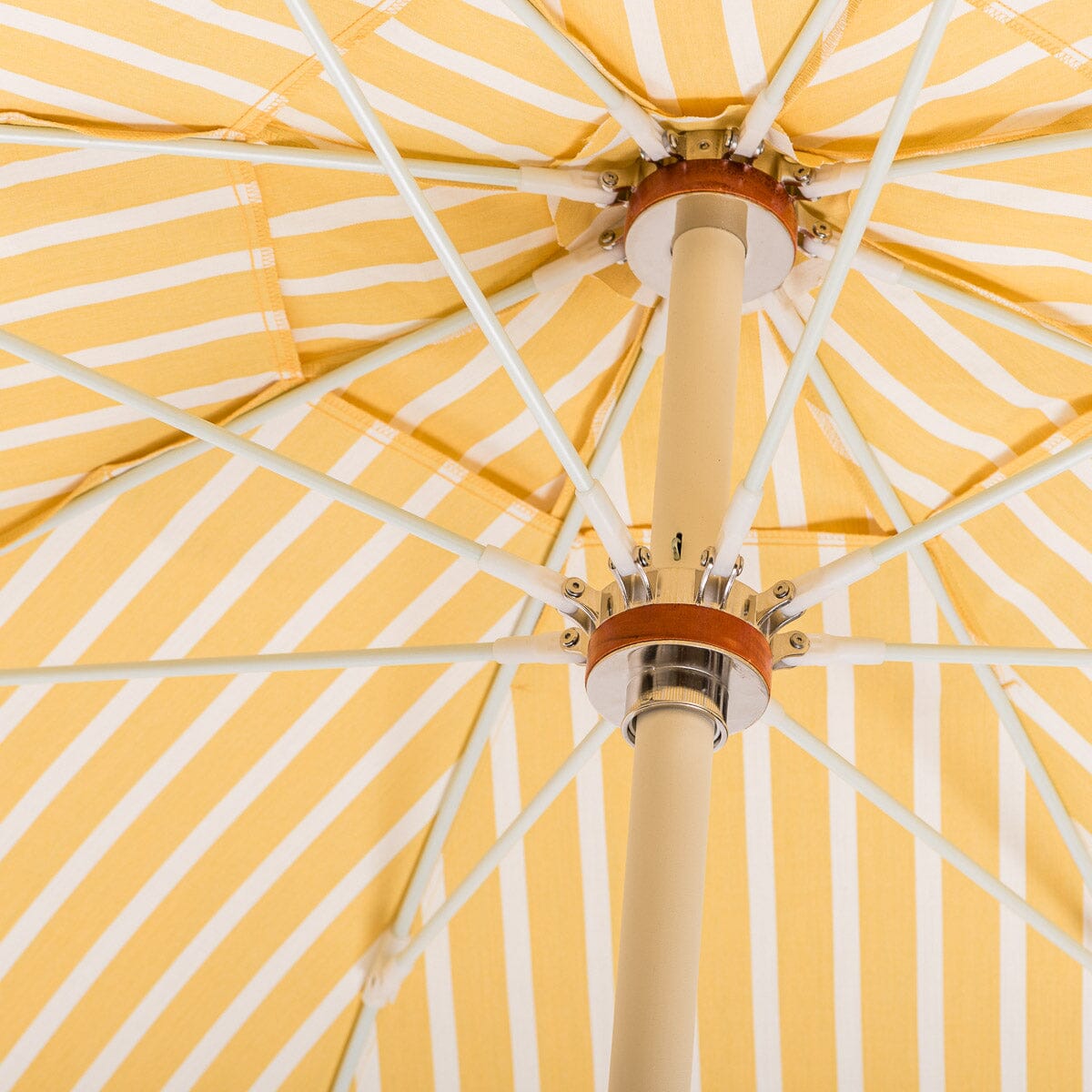The Club Umbrella - Monaco Mimosa Stripe