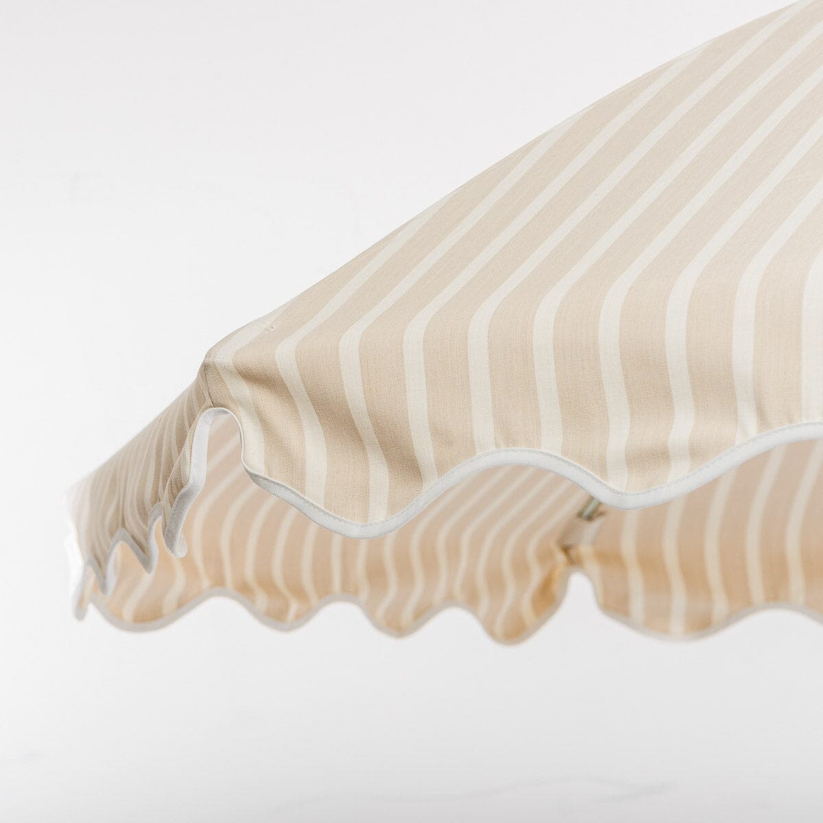 The Club Umbrella - Monaco Natural Stripe