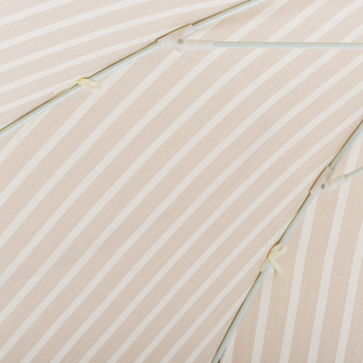 The Club Umbrella - Monaco Natural Stripe