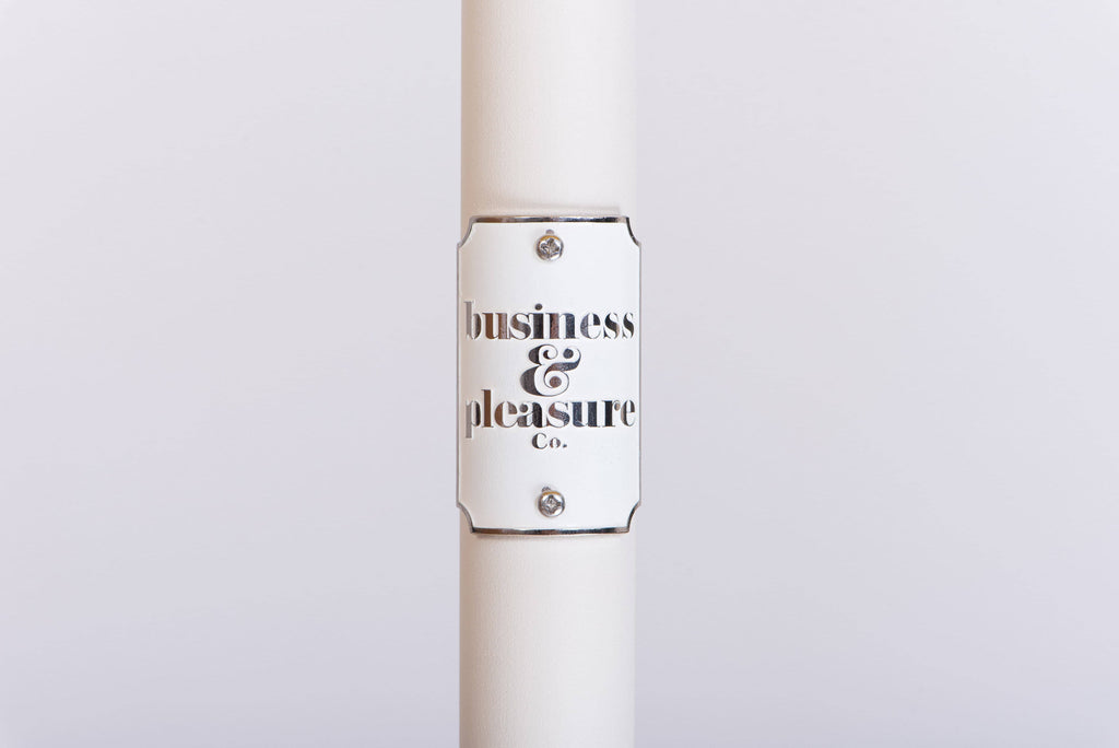 The Club Umbrella - Monaco Natural Stripe